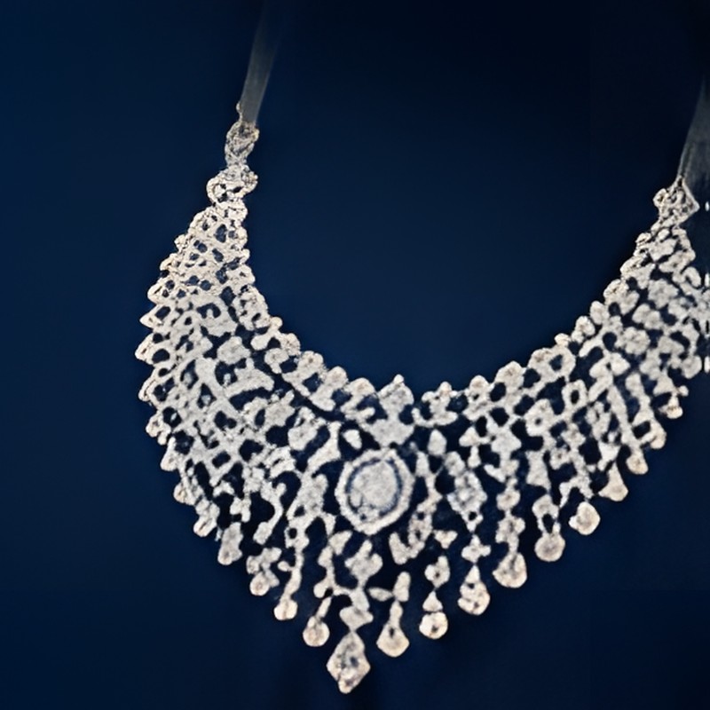 Diamond Cascade Necklace