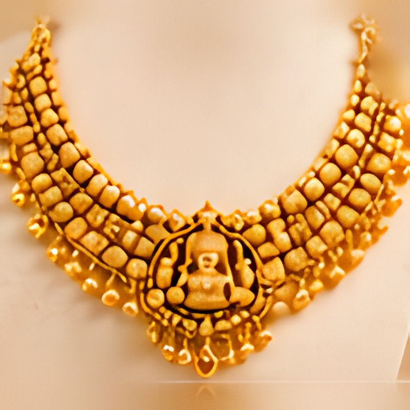 Temple Gold Necklace